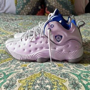 Nike Air Jordan Jumpman Team 2 White Hyper Royal 819175-114 Mens